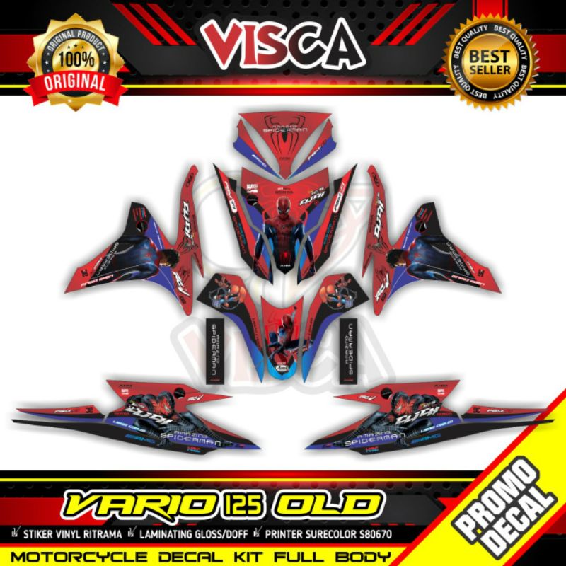 Decal Vario 125 old Sticker Vario 125 old Stiker Vario 125 old full body
