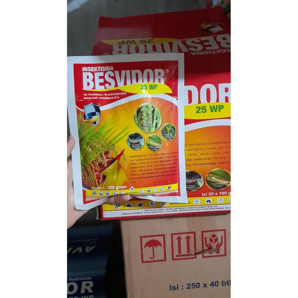 Insektisida Pestisida BESVIDOR 100 gram