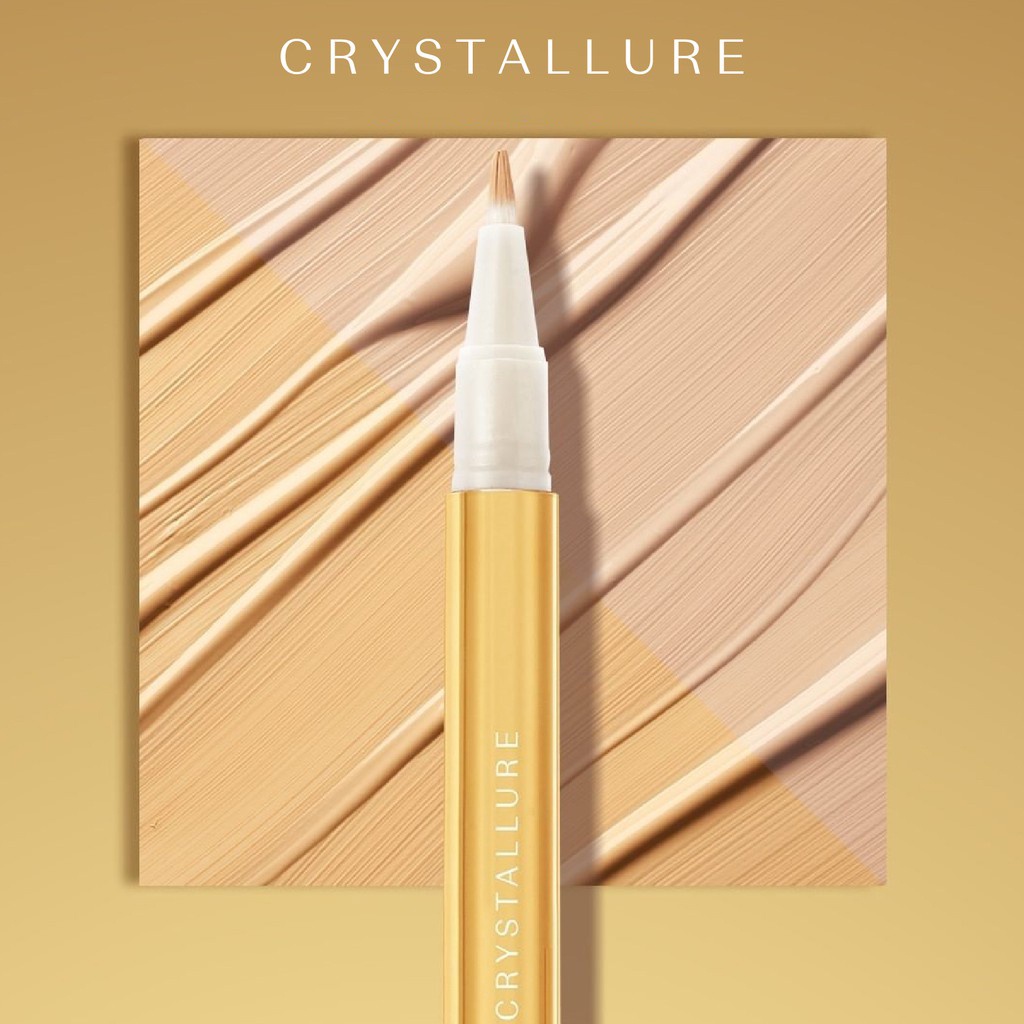 ★ BB ★ Wardah Crystallure Precious All Day Corrective Concealer 1.9ml - High coverage