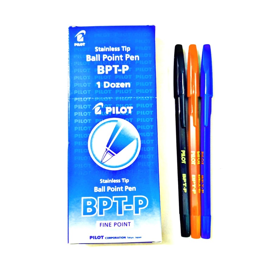 

Bolpen/Bolpoint/Ballpen/Pulpen/Pena Pilot BPT-P/BPTP Merah/Biru/Hitam