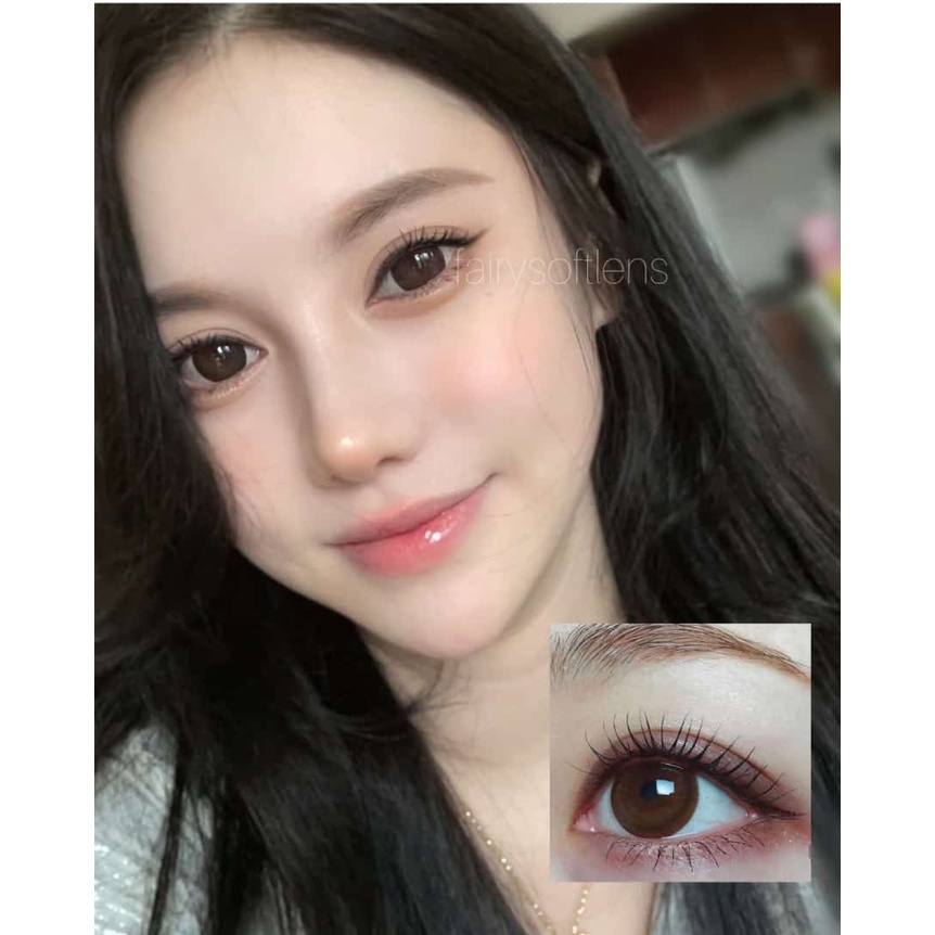 Softlens Choco softlens / coklat tua gelap / KONTAK LENSA