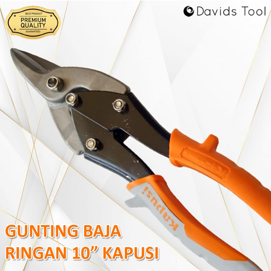 Gunting Baja Ringan Seng Holo Galvalum Hollow 10 Inch Kapusi