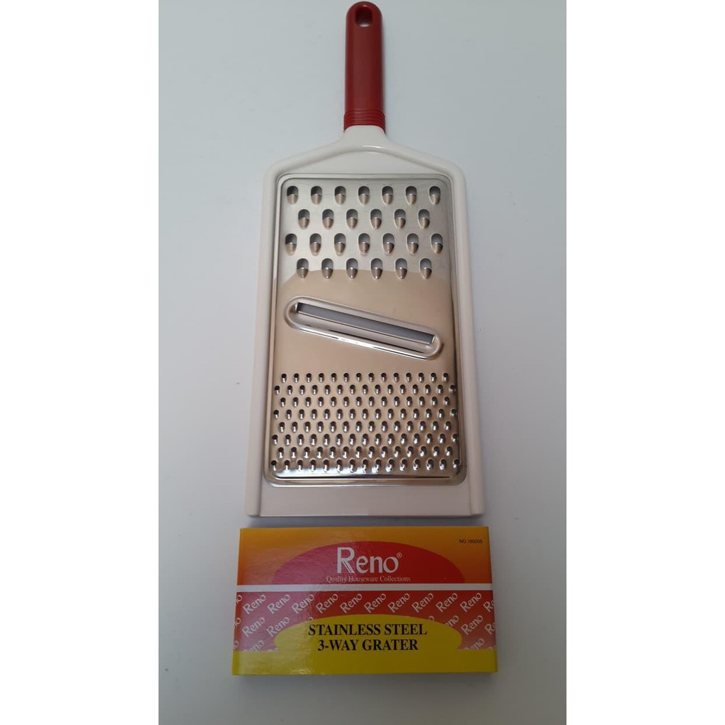 WV. RENO PARUTAN KEJU STAINLESS GRATER SLICER UK 23CM LARGE no.18020S