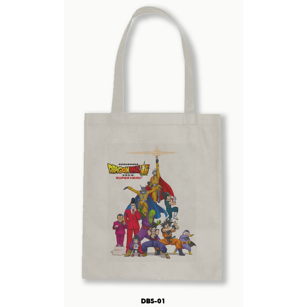 TOTE BAG BLACU - DRAGON BALL SUPER : SUPER HERO