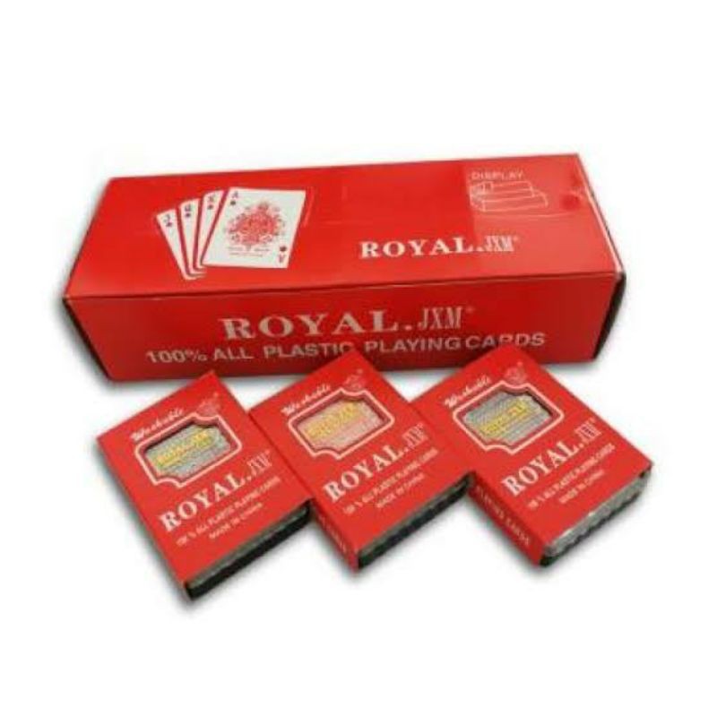 KARTU REMI ROYAL PLASTIK / CARD / KARTU REMI ORI