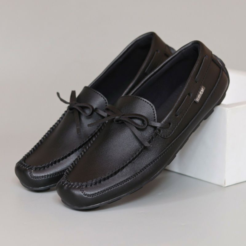 HOUSTON | Sepatu Pria Kasual Loafers Trendi Modern Fashion Santai Kerja Formal