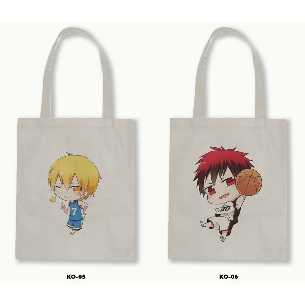 TOTE BAG BLACU - KUROKO'S BASKETBALL / KUROKO NO BASUKE /ANIME-MANGA
