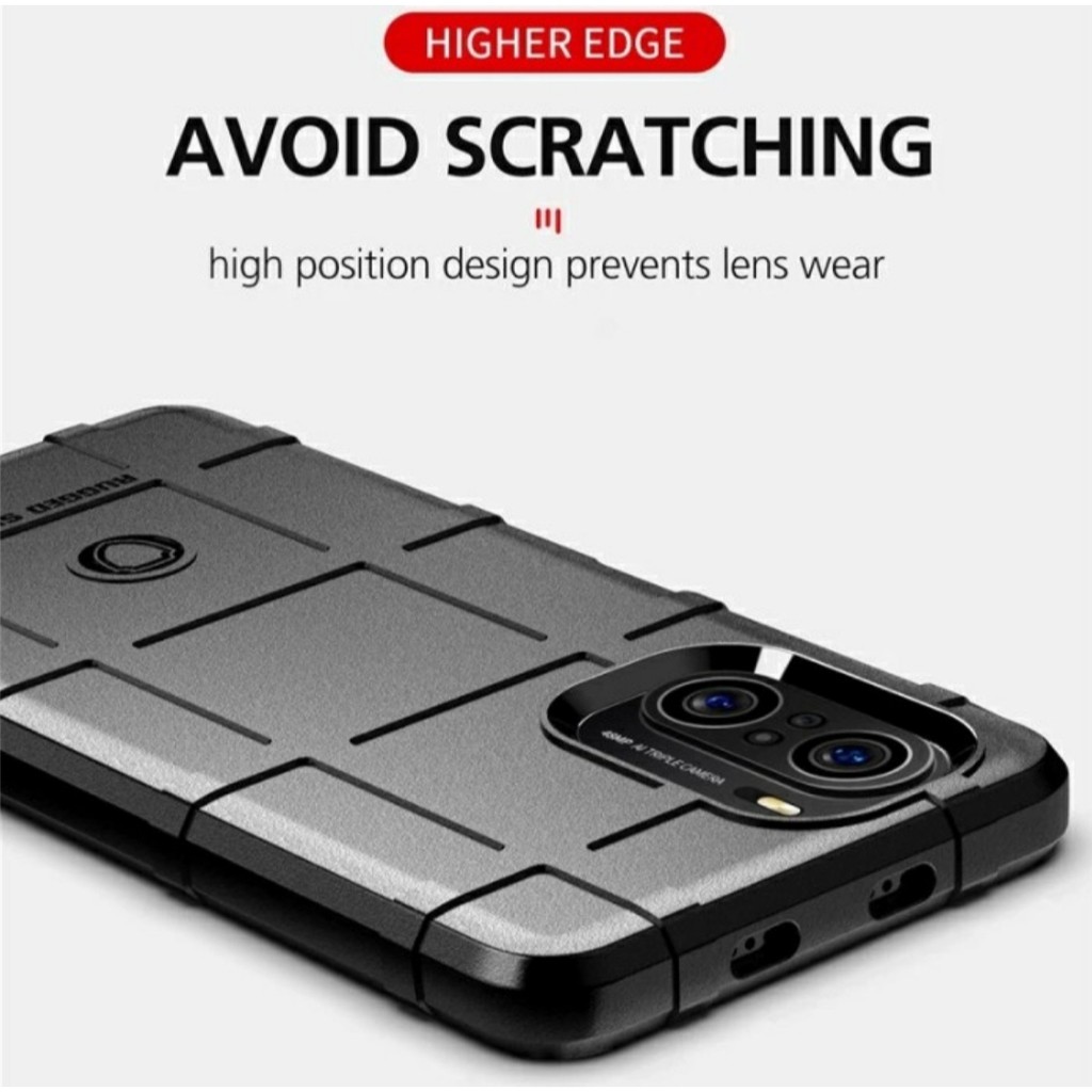 Rugged Shield Armor POCO F3 F2 F4 X3 PRO X5 M3 MI4 PRO Xiaomi 12 Lite pro mi 11 lite redmi note 11 pro 10a 10c  Case casing cover