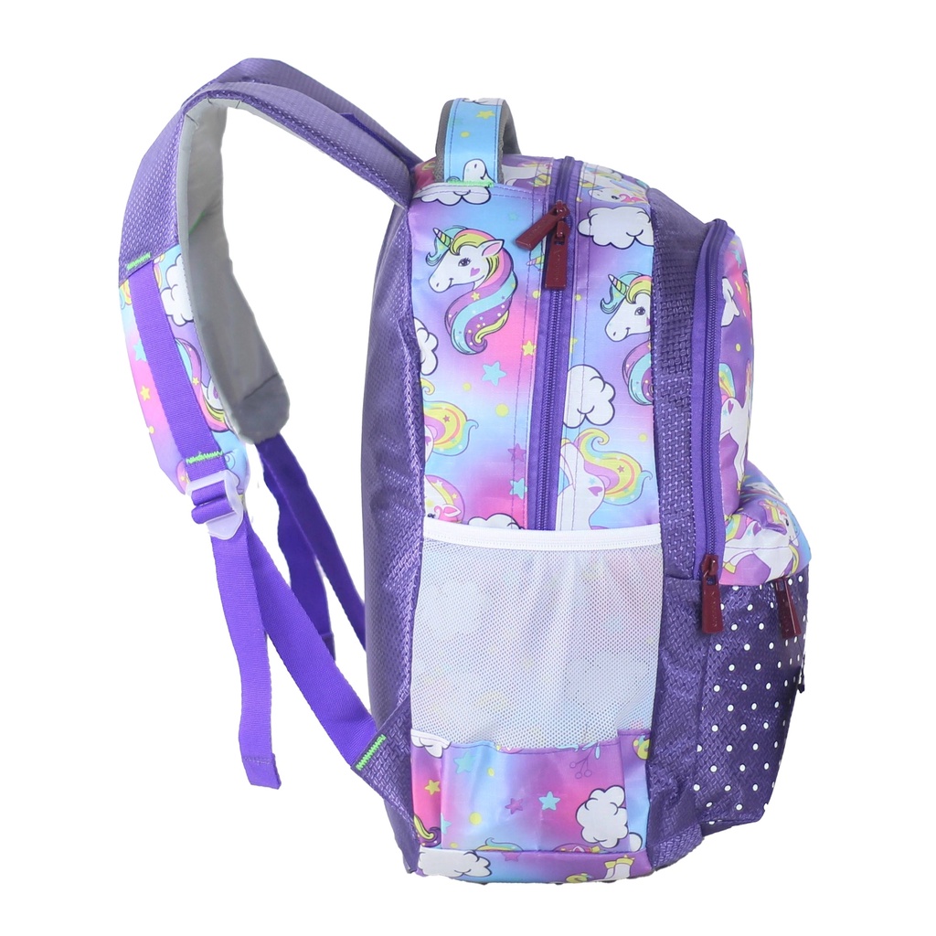 Tas Ungu Tas Unicorn Anak Cahaya Unicorn Tas Karakter Berkualitas Cantik Tas Sd Tk