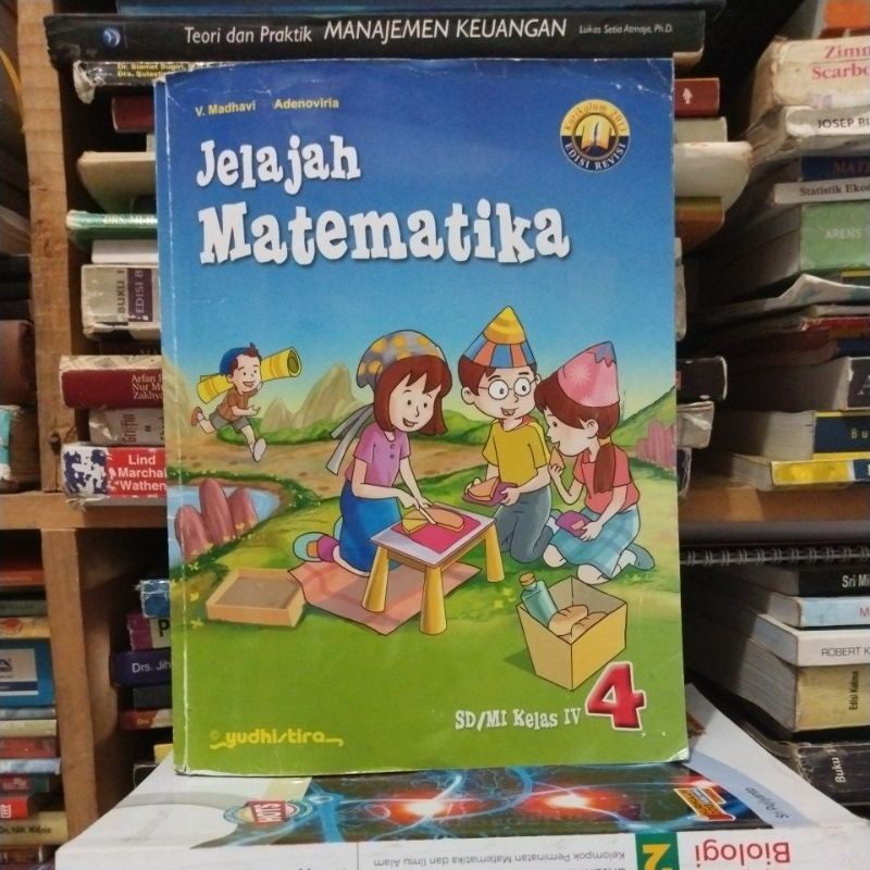 buku matematika/jelajah matematika kelas IV/4 sd yudhistira revisi