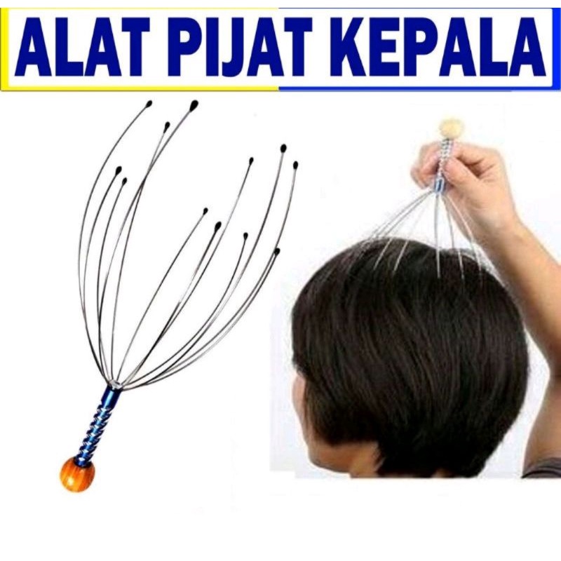 BOKOMA Alat Pijit Kepala Untuk Menghilangkan Stress / Alat Pijit Bokoma