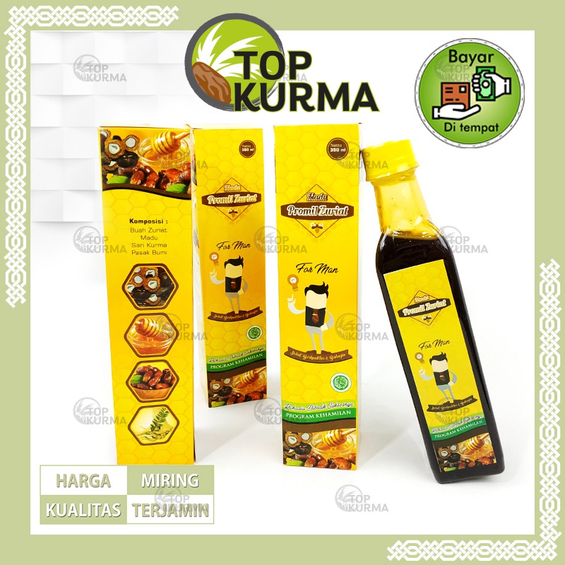 

Madu Zuriat Mafaza PRIA / Madu Promil 350ml Original