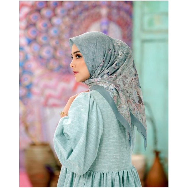 Ready new Buttonscarves ederra series green milieu New