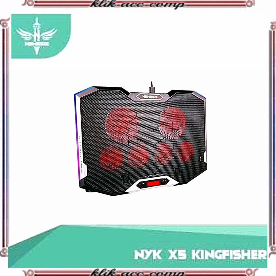 COOLER PAD 6 SUPER FAN GAMING NOTEBOOK KINGFISHER NYK NEMESIS X5