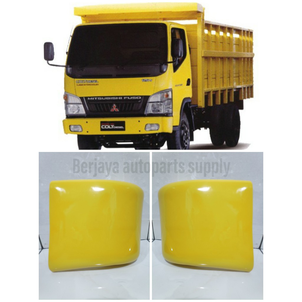 TANDUK PIPI  BUMPER BEMPER PALANG DEPAN CANTER PS110 PS125 PS136 KUNING