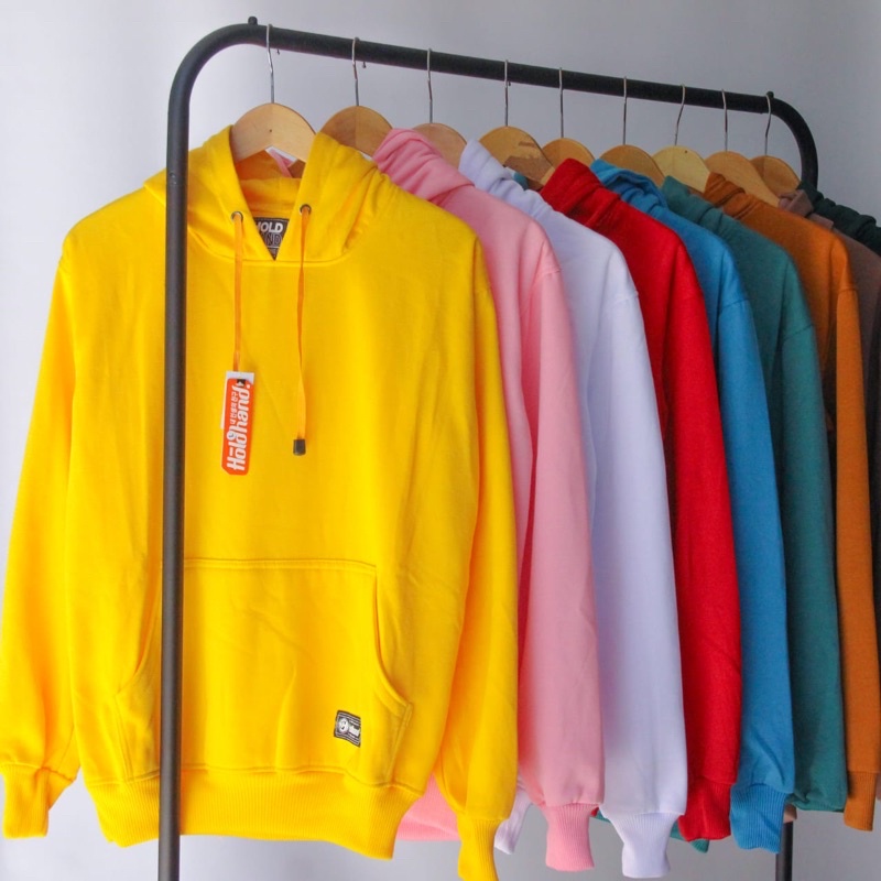 Jaket Sweater Hoodie Polos Pria Wanita Switer Cowok Premium Distro (BAYAR DI TEMPAT)-2