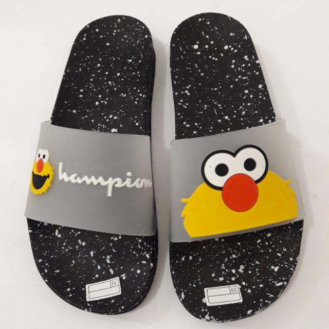 NILDA collection - Sandal Elmo Champion Wanita Karakter Sol Bintik-Kuning