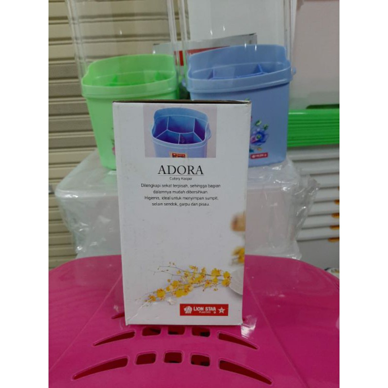 LION STAR - Adora Cutlery Keeper Lion Star Tempat Sendok Makan Tutup