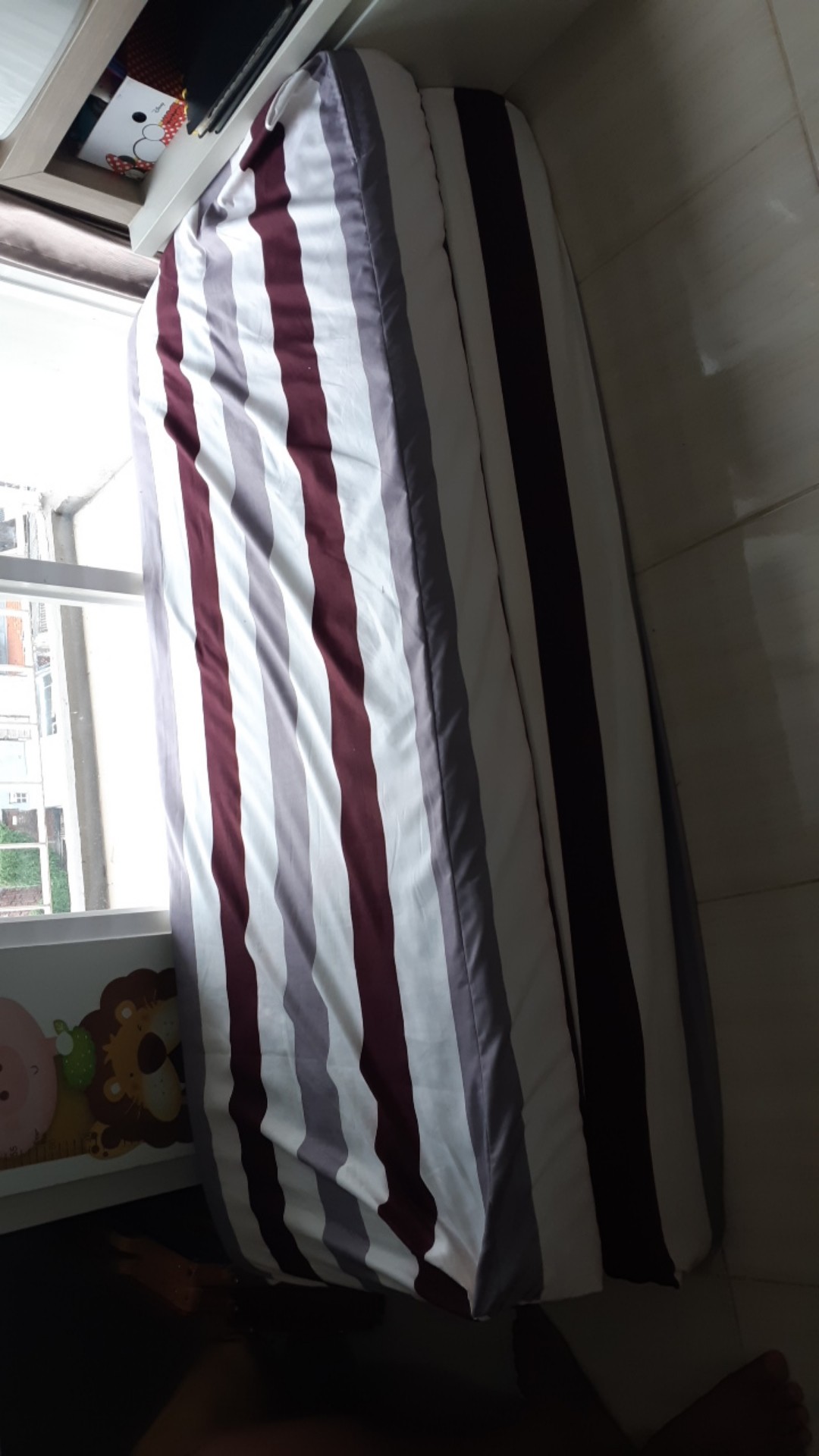 Sarung Kasur Busa/sprei Resleting 150x200x20