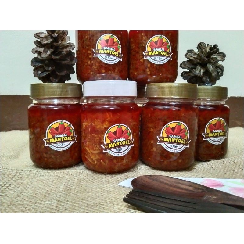 

Sambel baby cumi, teri medan, sambel cakalang, sambel roa