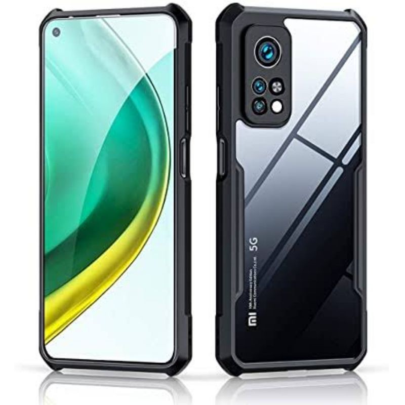 Case Ipaky Armor Shockproof Bumper Transparant Xiaomi Mi10T/Mi10T Pro/Mi11/Mi11 Lite/Mi11 Ultra