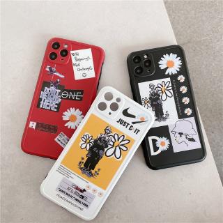 Soft Case Motif Label Gd Warna Hitam Merah Putih Untuk