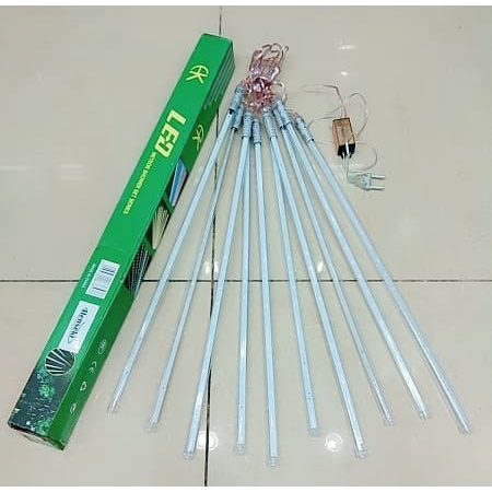 LAMPU LED METEOR TUBE 50CM 10PCS RGB RUNNING