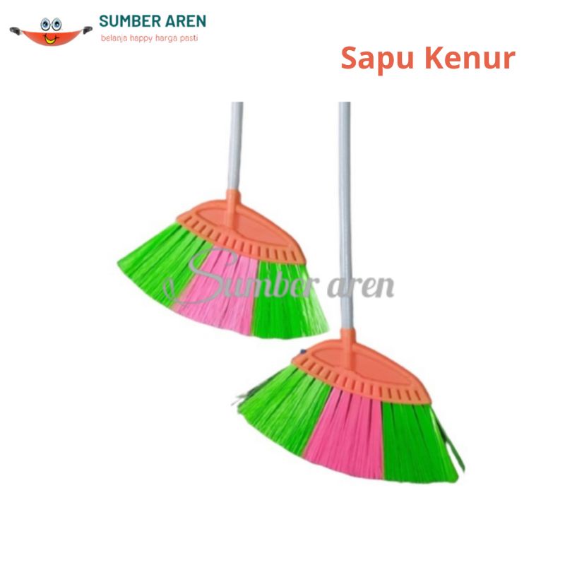 Sapu Plastik Nylon Sapu Lantai Nylon kenur Murah