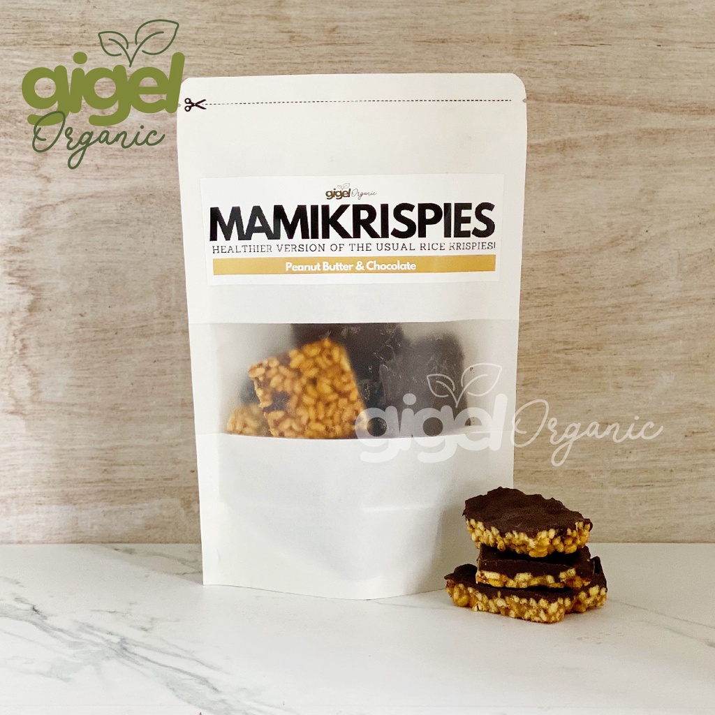 

Gigel Organic Mamikrispies Gluten FREE - Peanut Butter and Chocolate