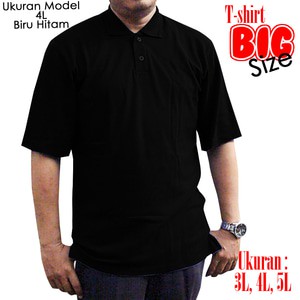 Kaos Big Size KERAH Polo shirt 3l, 4l, 5l Good Quality