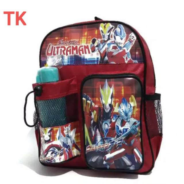 tas rangsel anak laki laki tas ultraman gratis botol tas murah tas anak karakter ultraman