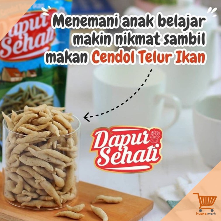 Cemilan Sehat Cendol Telur Ikan Dapur Sehati 100gr Non MSG