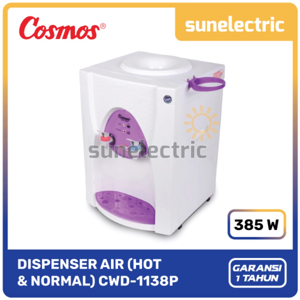 Cosmos CWD-1138 P Dispenser Air 2 Kran (Hot & Normal) CWD 1138P / CWD1138 P / CWD 1138 P - UNGU
