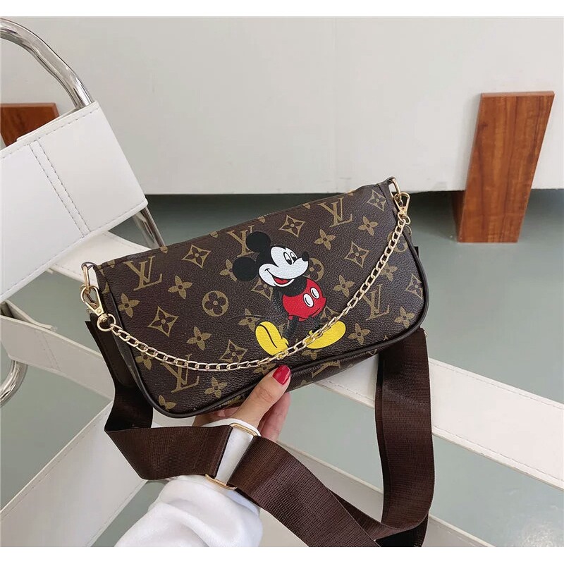 TASHAPPY CR7317 tas SlingBag Mickey wanita import model korea supplier tas import 1kg bisa 4 tas