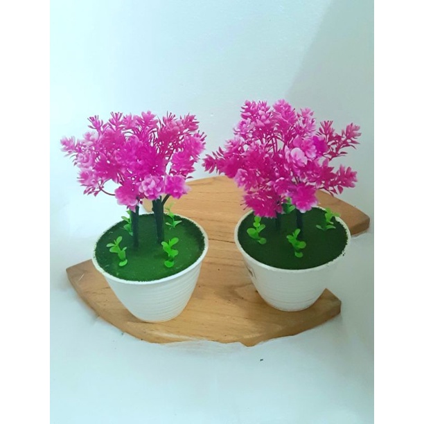 bunga beringin bunga artificial bunga hias pot dekorasi rumah-3