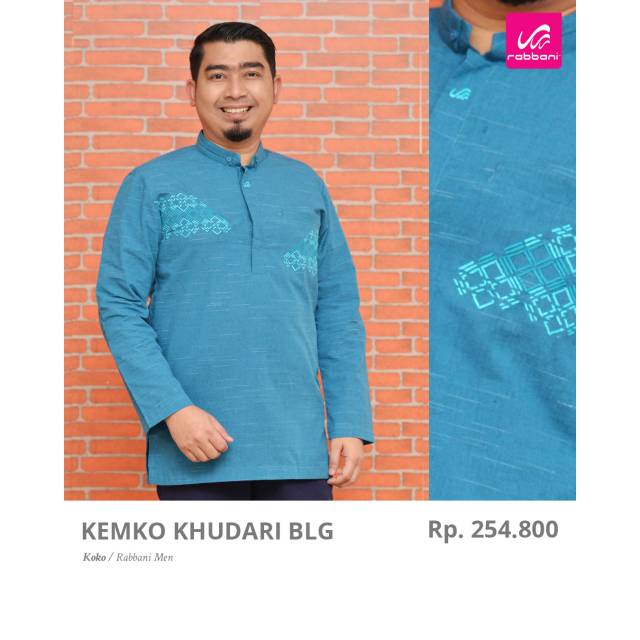 Baju koko kemko khudari blg rabbani original new