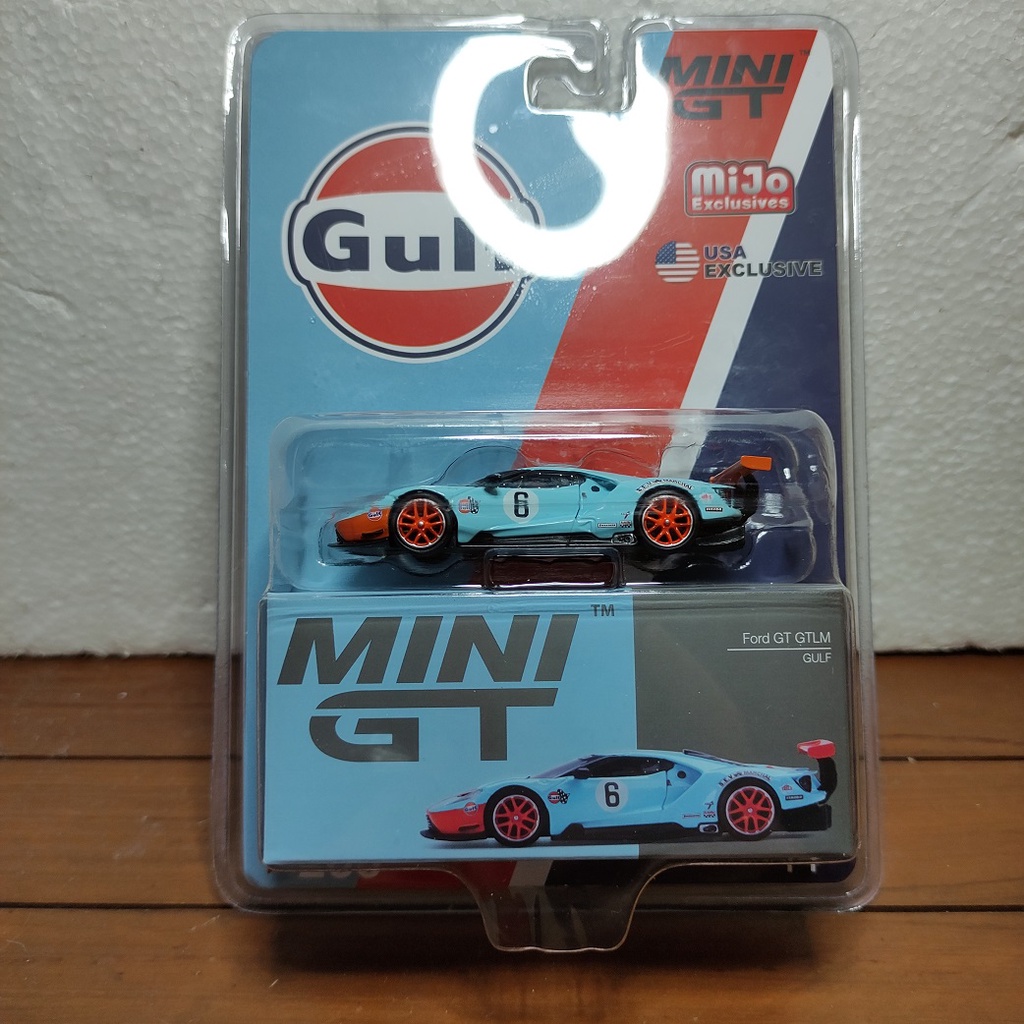 MiniGT Diecast Gulf Ford GT GTLM