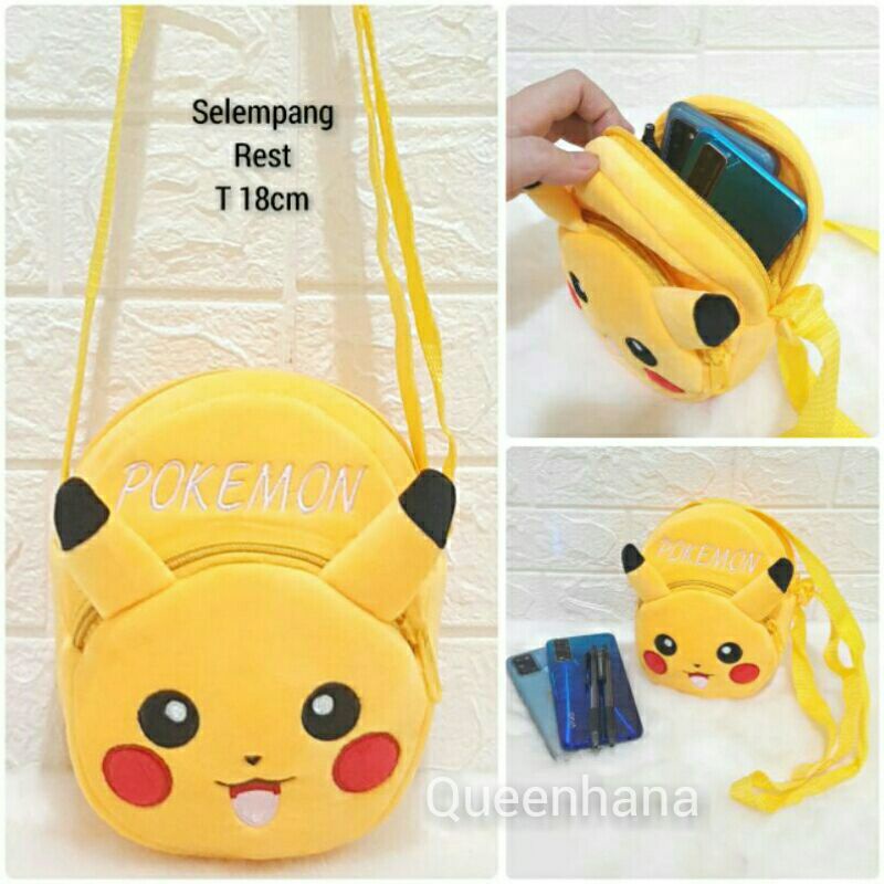 Tas Ransel Pokemon Tas Selempang Pikachu Tas Anak Pokemon