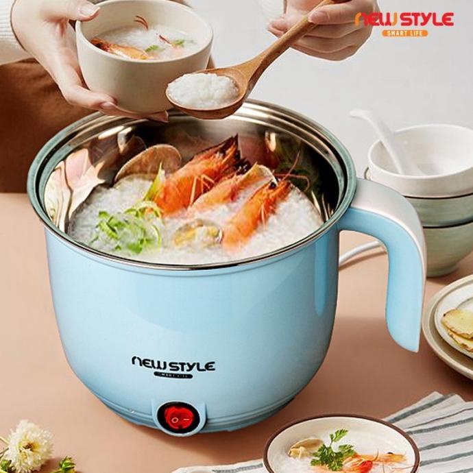 A'469 Newstyle Panci Listrik Serbaguna Y05 Panci Elektrik Multifungsi Glazezolshop