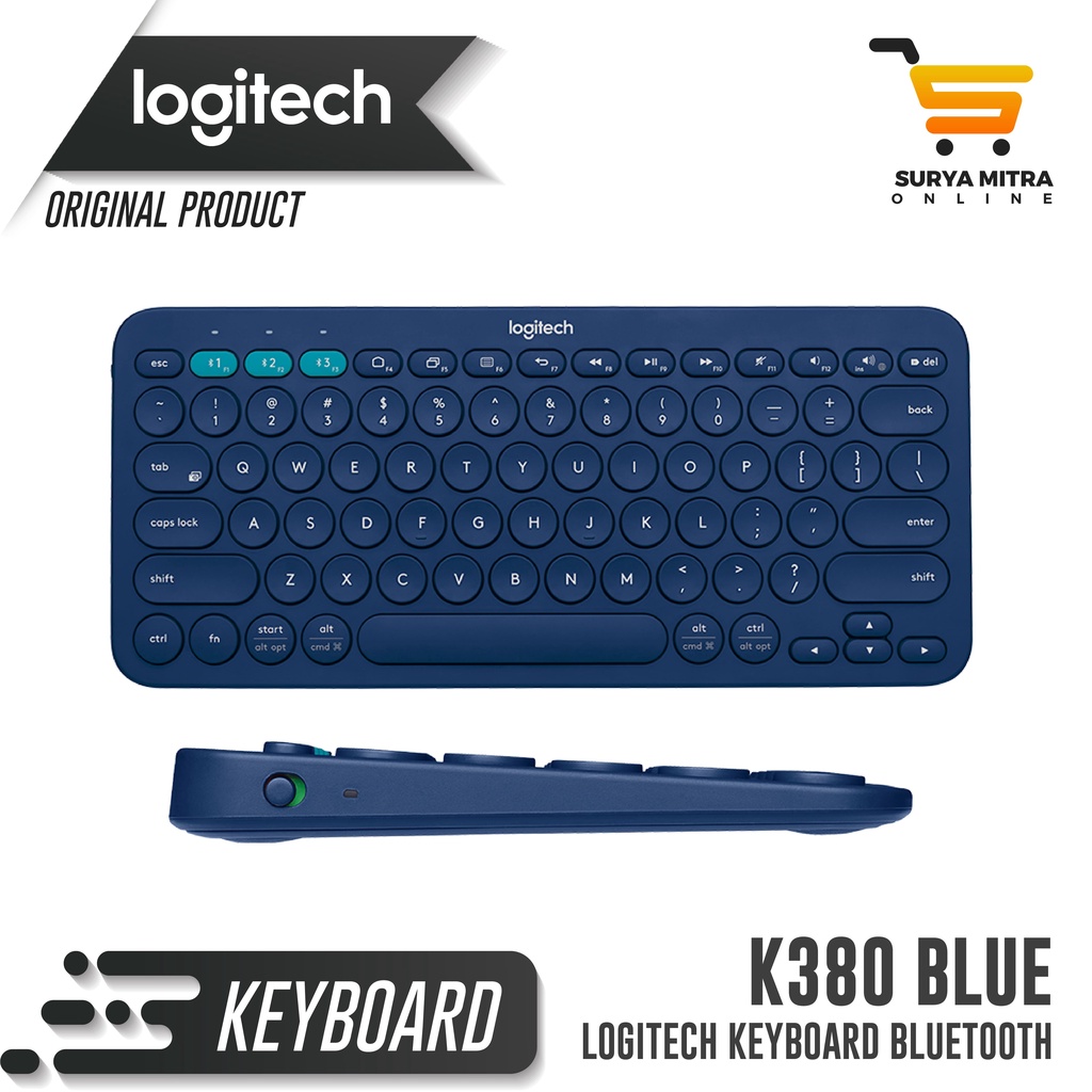 Keyboard Bluetooth Logitech K380 / K 380 Multi Device Keyboard