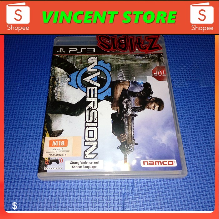 PRODUK ORIGINAL bd PS3 kaset game INVERSION