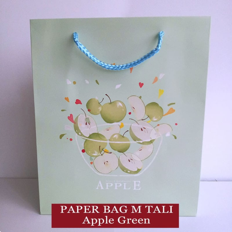 

Paper Bag Tali Motif / Tas Kertas Kado / Tas Ultah - M Fruit