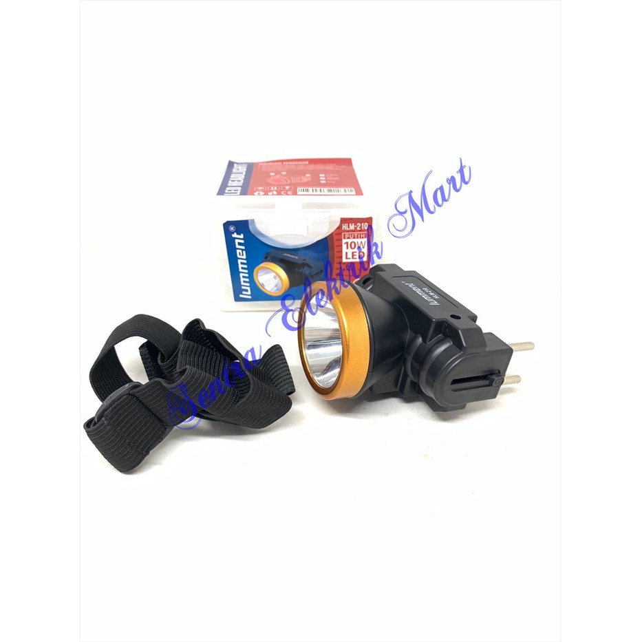 Senter Kepala / Head Lamp Lumment 10 Watt HLM-210
