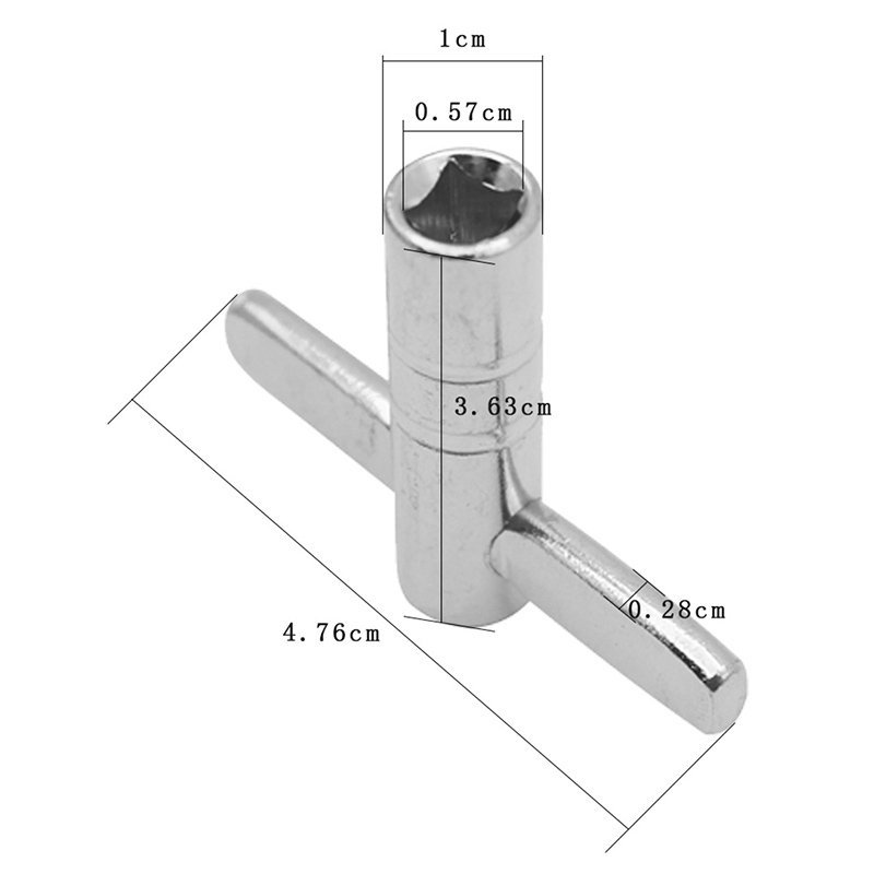 T Shaped Jazz Drum Key Quick Remove Wrench Drum Head Tuning