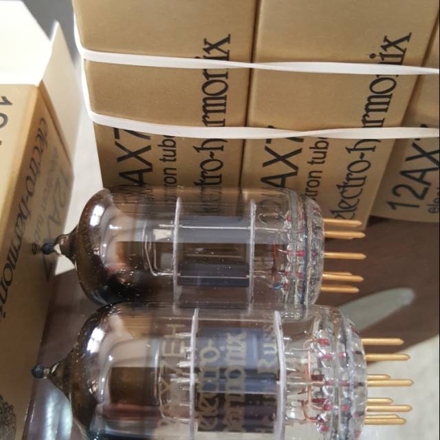 ELECTRO HARMONIX EH GOLD 12AX7 ECC83 ECC803 PIN EHX TABUNG