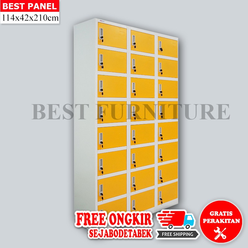 Best Locker Filing Cabinet Stainless Besi Anti Banjir 24 Pintu