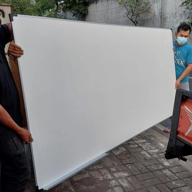 

whiteboard nonmagnet doubleface 100 x 180cm