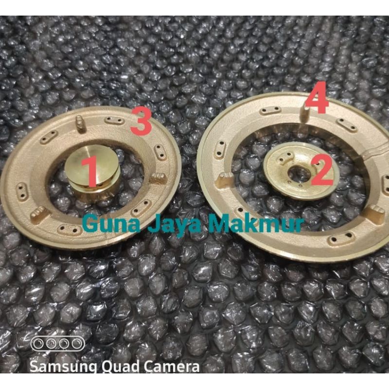 Burner kompor Gas Signora - Sumbu Kompor gas Signora - Spare part Kompor gas Signora Grande