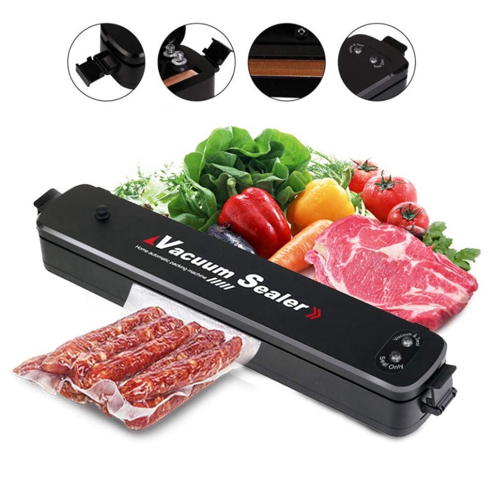 HOME Vacuum sealer Vakum makanan mesin press plastik portable Vacum food bungkus segel udara baru murah pengawet