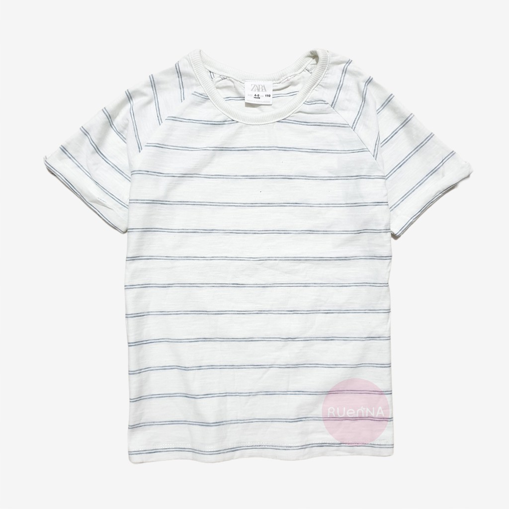 Z4ra Kaos Anak (Unisex)-Navy Stripe